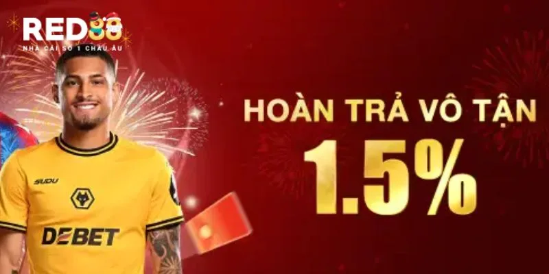 Khuyến mãi RED88 hoàn trả không giới hạn cho mọi giao dịch cược Khuyến mãi RED88 hoàn trả không giới hạn cho mọi giao dịch cược