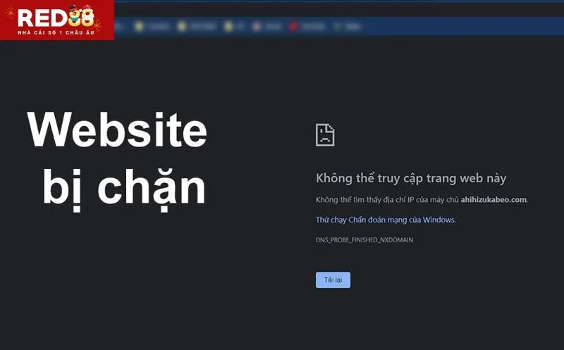 Người chơi bị chặn vào nhà cái có thể khắc phục nhanh